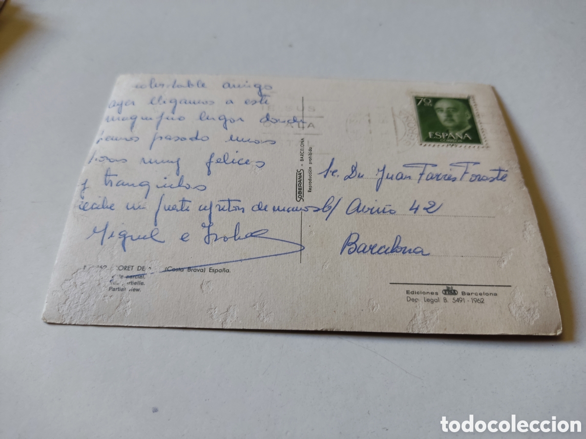 Postales: Postal Lloret de Mar - Foto 2