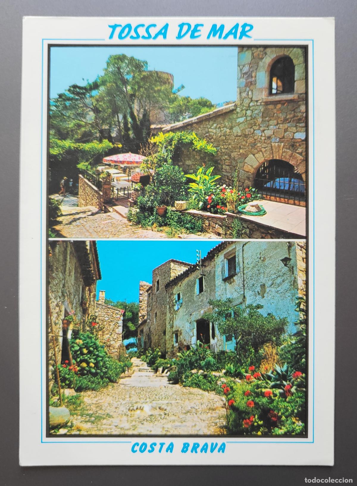 Postais: POSTAL TOSSA DE MAR (COSTA BRAVA) VILA VELLA CATALAN IBARZ VIDA Y COLOR N&ordm; 497 CIRCULADA