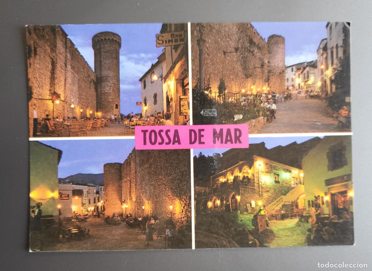 Postkarten: POSTAL TOSSA DE MAR (COSTA BRAVA) VILA VELLA MURALLAS ANIMADAS NOCHES CATALAN IBARZ N&ordm; 462 S/C