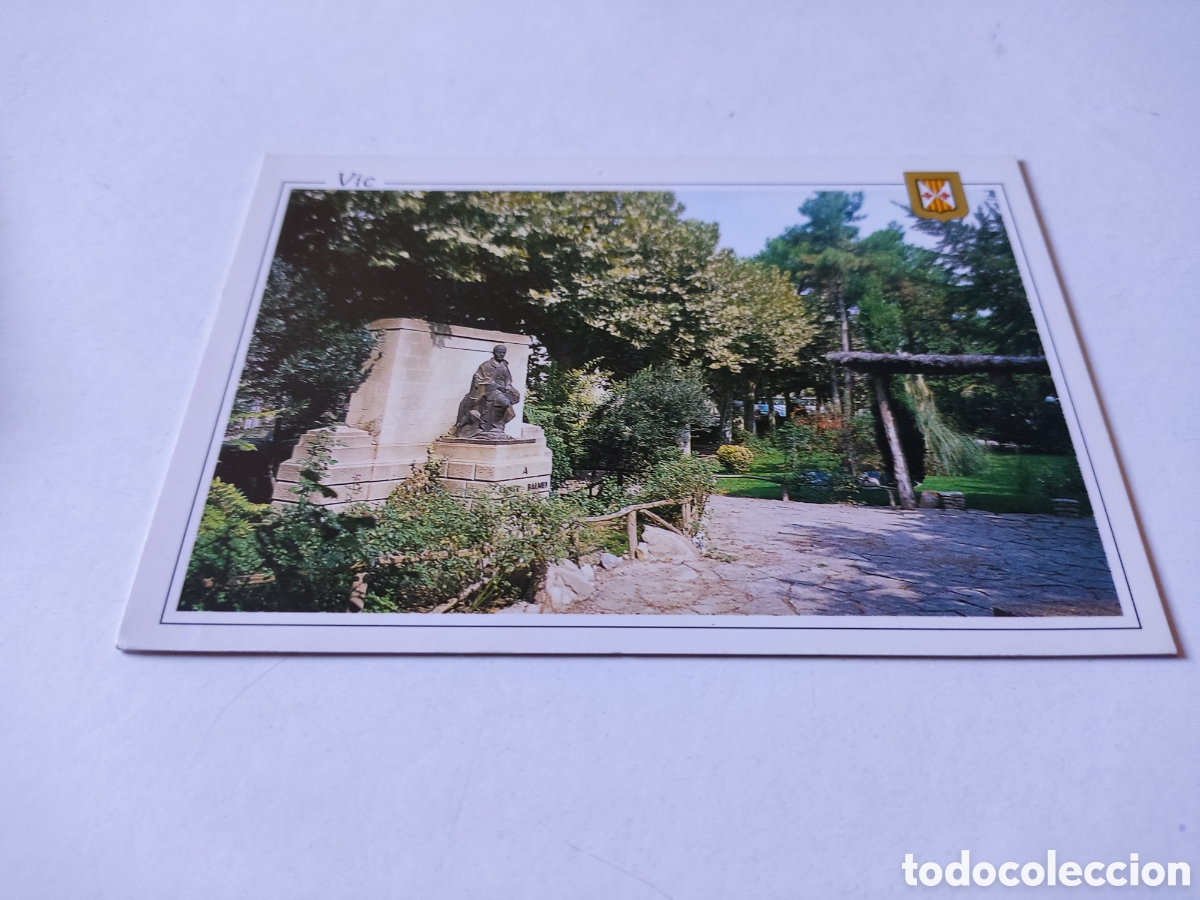 Postales: Postal Vic parque Balmes - Foto 1