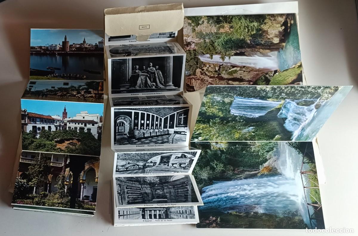 Postales: 3 ANTIGUOS LIBRETOS DE POSTALES - Foto 2