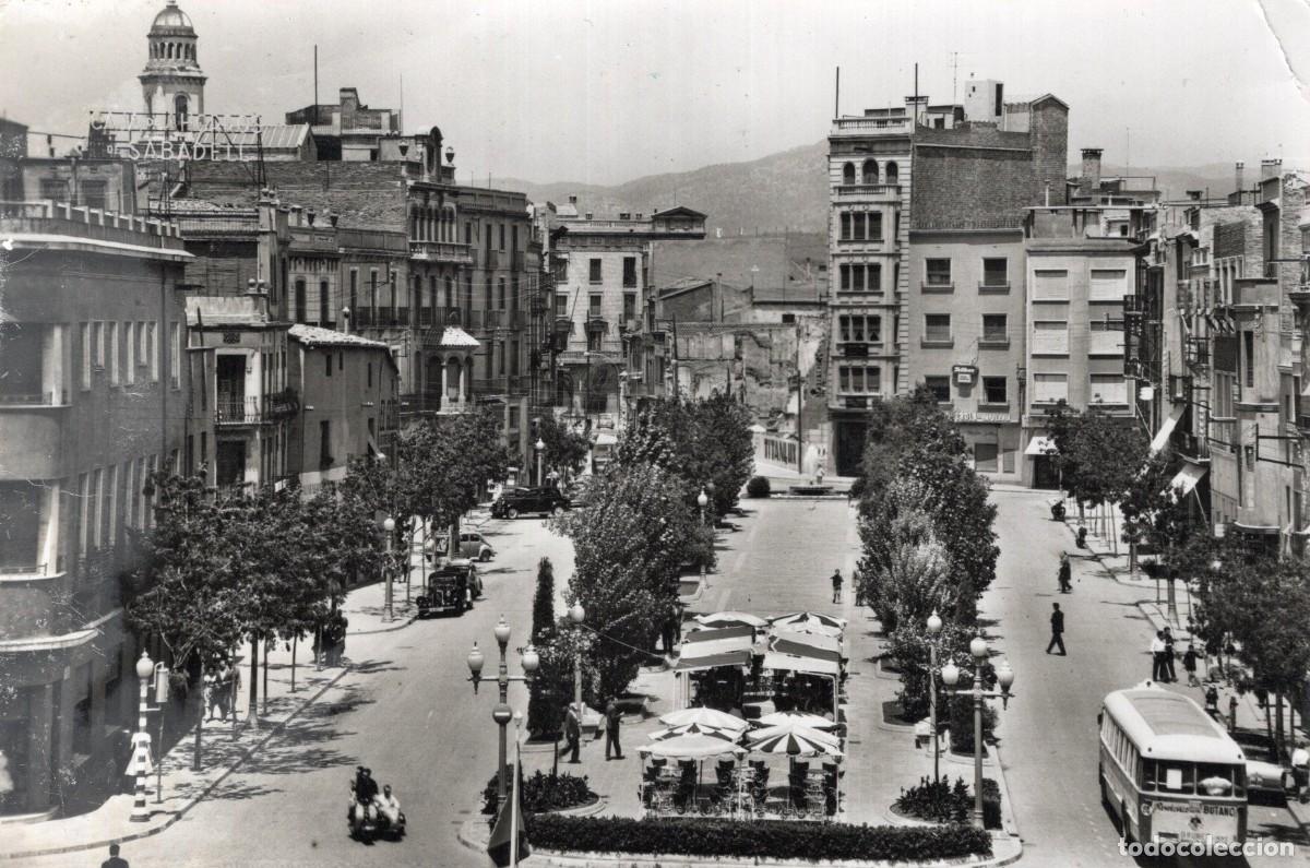 Postales: SABADELL. PASEO PRIMO DE RIBERA. ZERKOWITZ - Foto 1