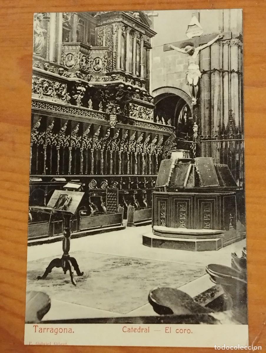 Postales: POSTAL TARRAGONA - CATEDRAL: EL CORO. - Foto 1