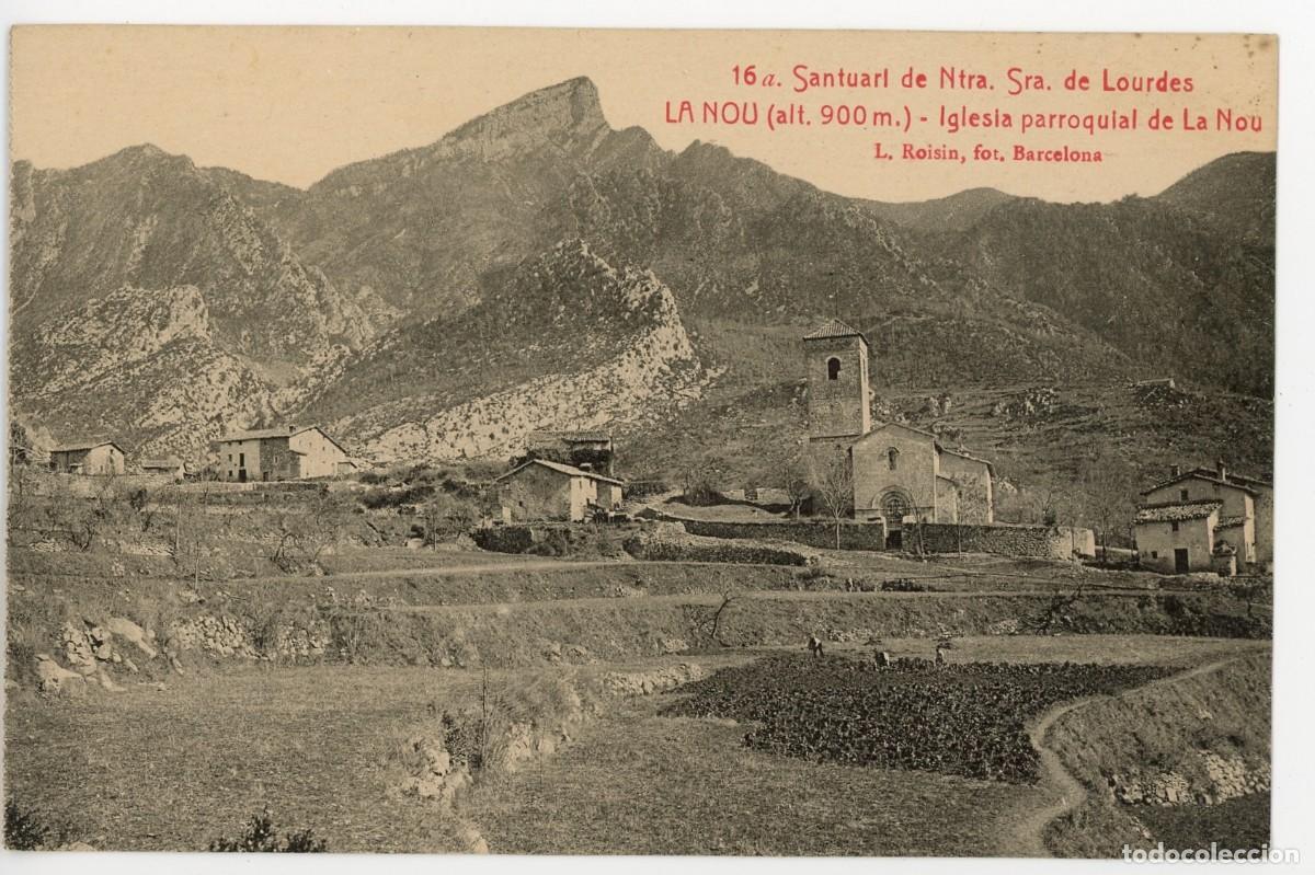 Postkarten: a09346 la nou santuari ntra sra de lourdes iglesia parroquial roisin n&ordm;16 sc