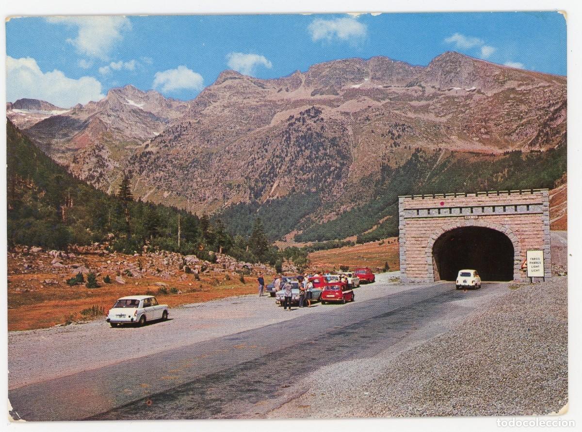 Postais: m09822 hospital de viella entrada al tunel del vall d'aran 1972 cyp n&ordm;3711 sc renault 4 mini austin