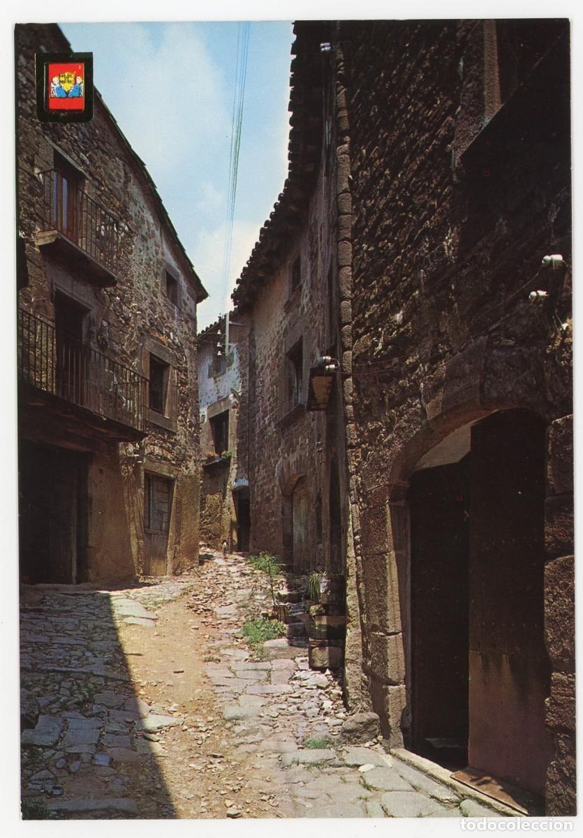 Cartoline: m09825 santa maria de l'estany carrer dels monjos 1970 escudo de oro n&ordm;5986 sc