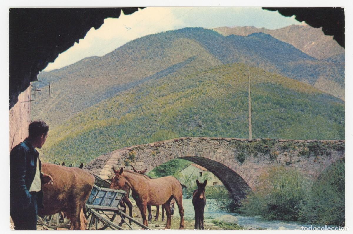 Cartoline: m09837 vilaller puente viejo 1963 ed .colonia mont sant sc