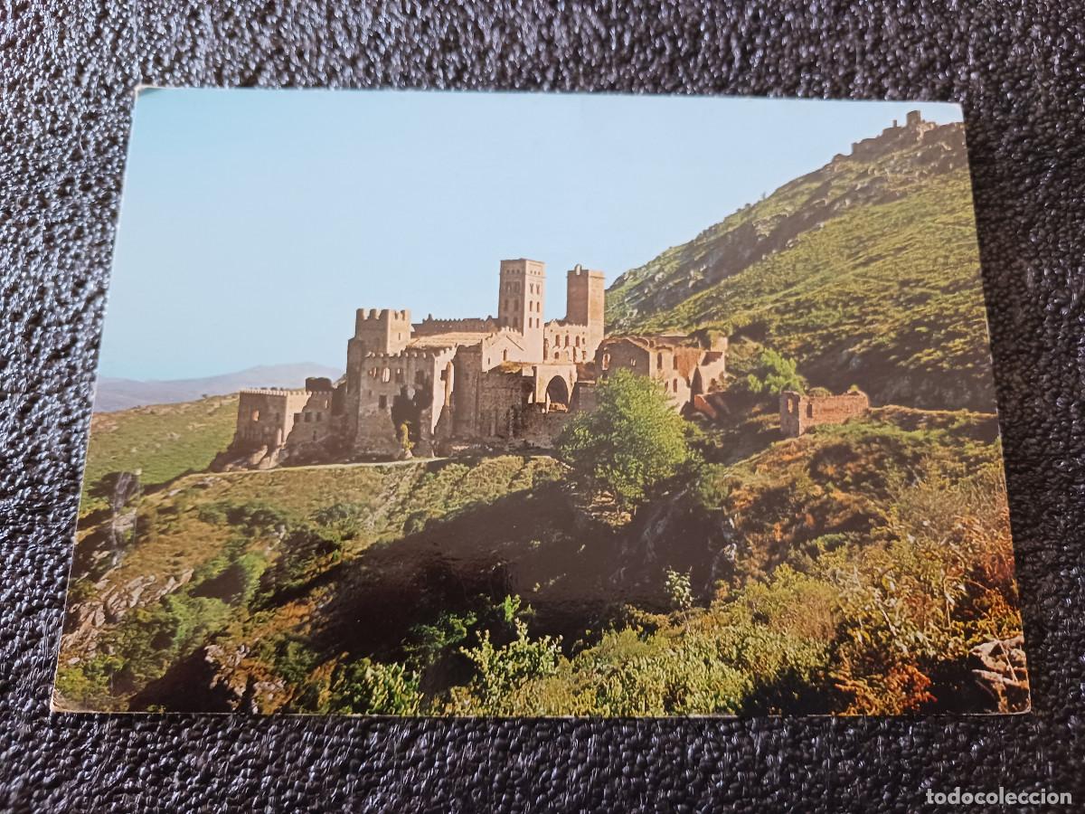 Postales: Monasterio de San Pedro de Roda, Costa Brava, ed. pic, circulada 1976