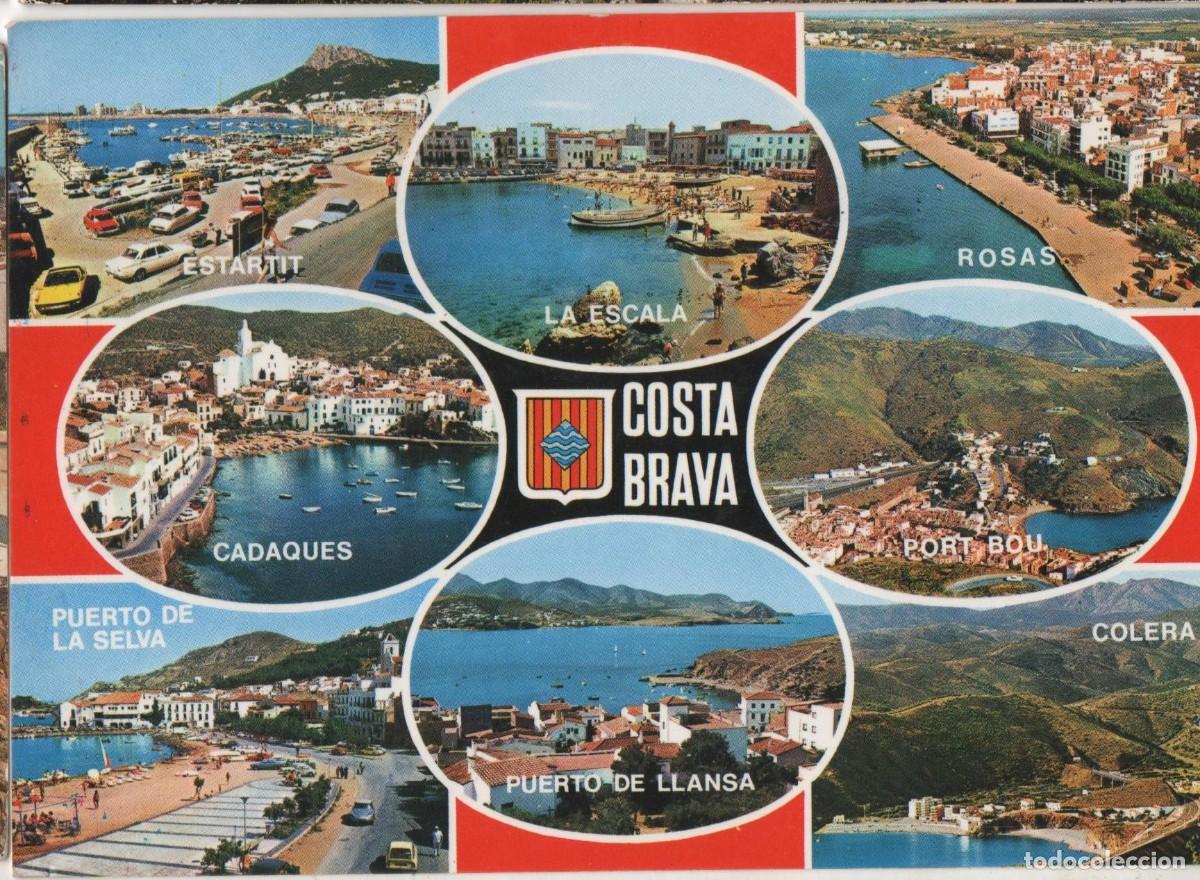 Postales: Girona-Costa Brava-circulada- - Foto 1