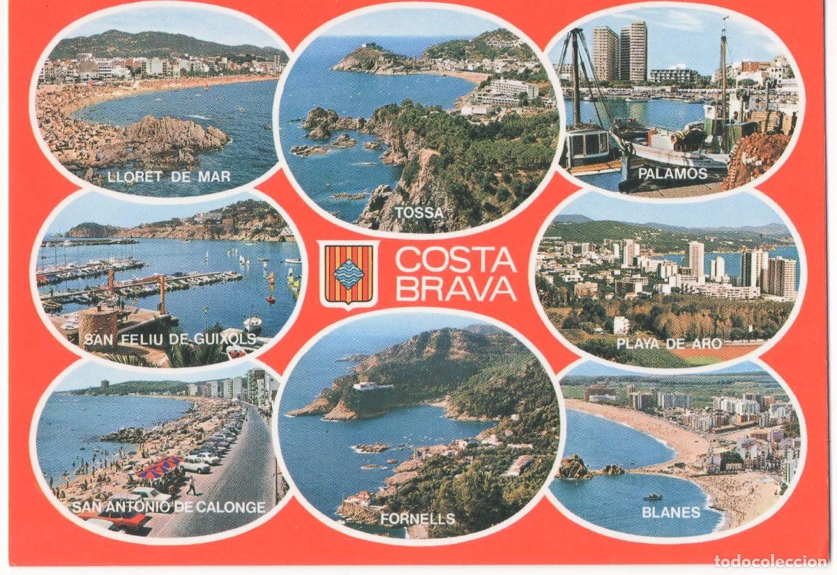 Postales: Girona-Costa Brava-circulada- - Foto 1