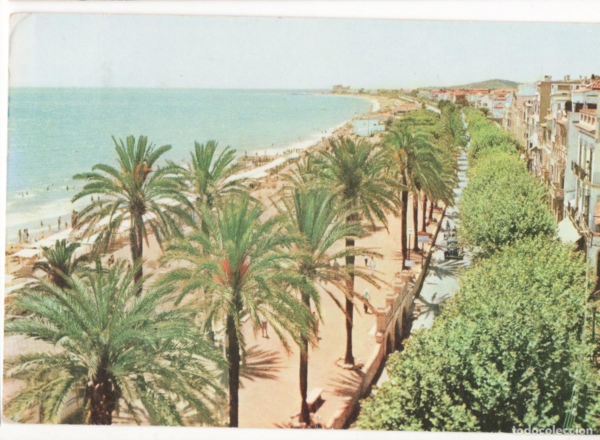 Postales: Barcelona-Sitges -circulada- - Foto 1