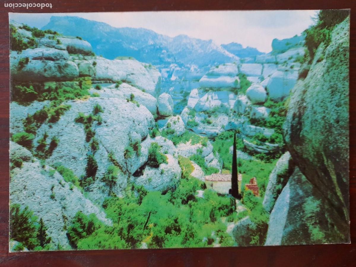 Postales: Una postal 70&acute;s ermita Sant Bartomeu de Fraguerau y St. Antoni en Ulldemolins 4 tarjetas a elegir