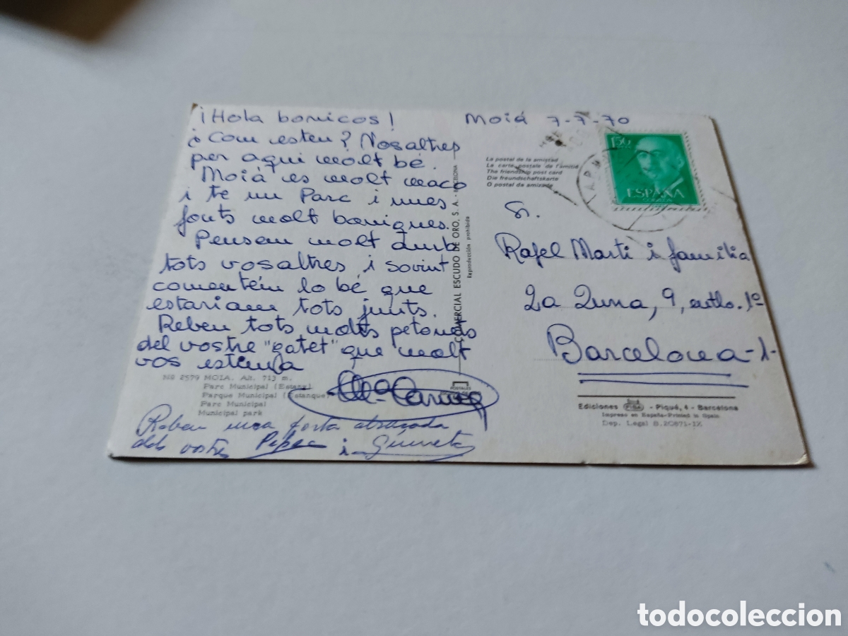 Postales: Postal moia - Foto 2
