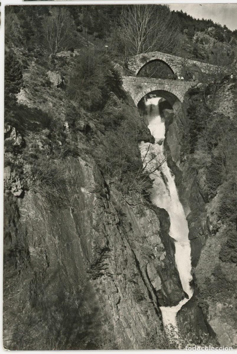 Postcards: a09437 castellar de n'hug farga vella puig n&ordm;54 circulada 1964