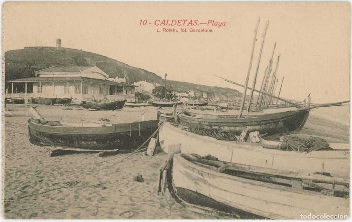 Postcards: a09497 caldetes playa roisin n&ordm;10 sc