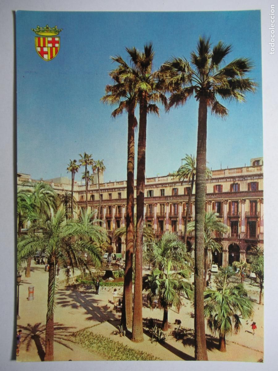 Postales: Barcelona - Plaza Real - Foto 1