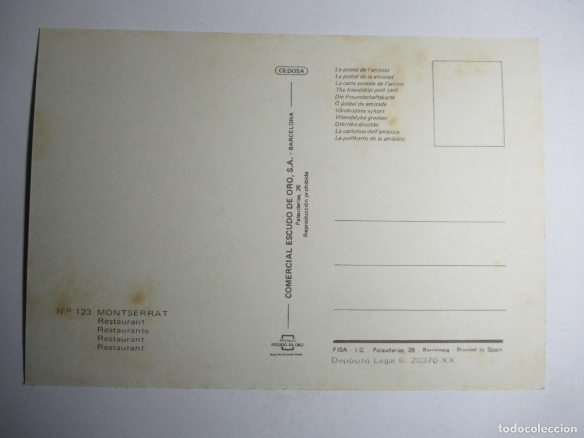 Postales: Montserrat - Restaurante - Foto 2