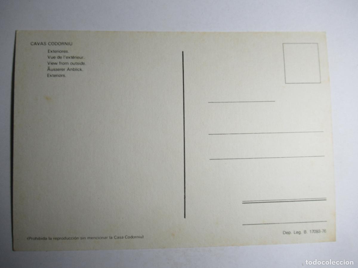 Postales: Cavas Codorniu - Exteriores - Foto 2