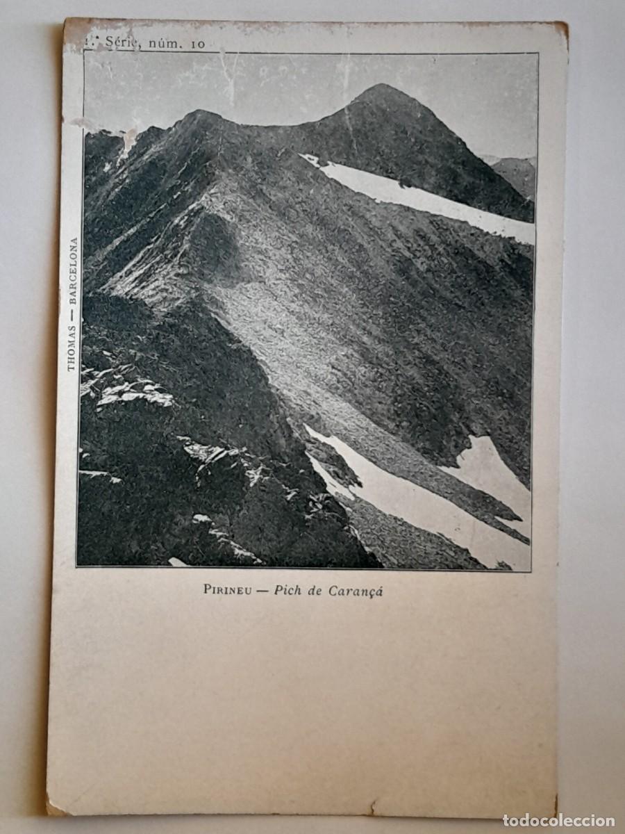 Postais: ANTIGUA POSTAL PIRINEOS PICO DE CARAN&Ccedil;A RV 2292