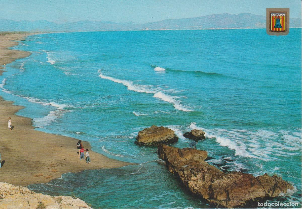 Postales: (2) SANT MARTI D&acute;EMPURIES . COSTA BRAVA. VISTA GENERAL
