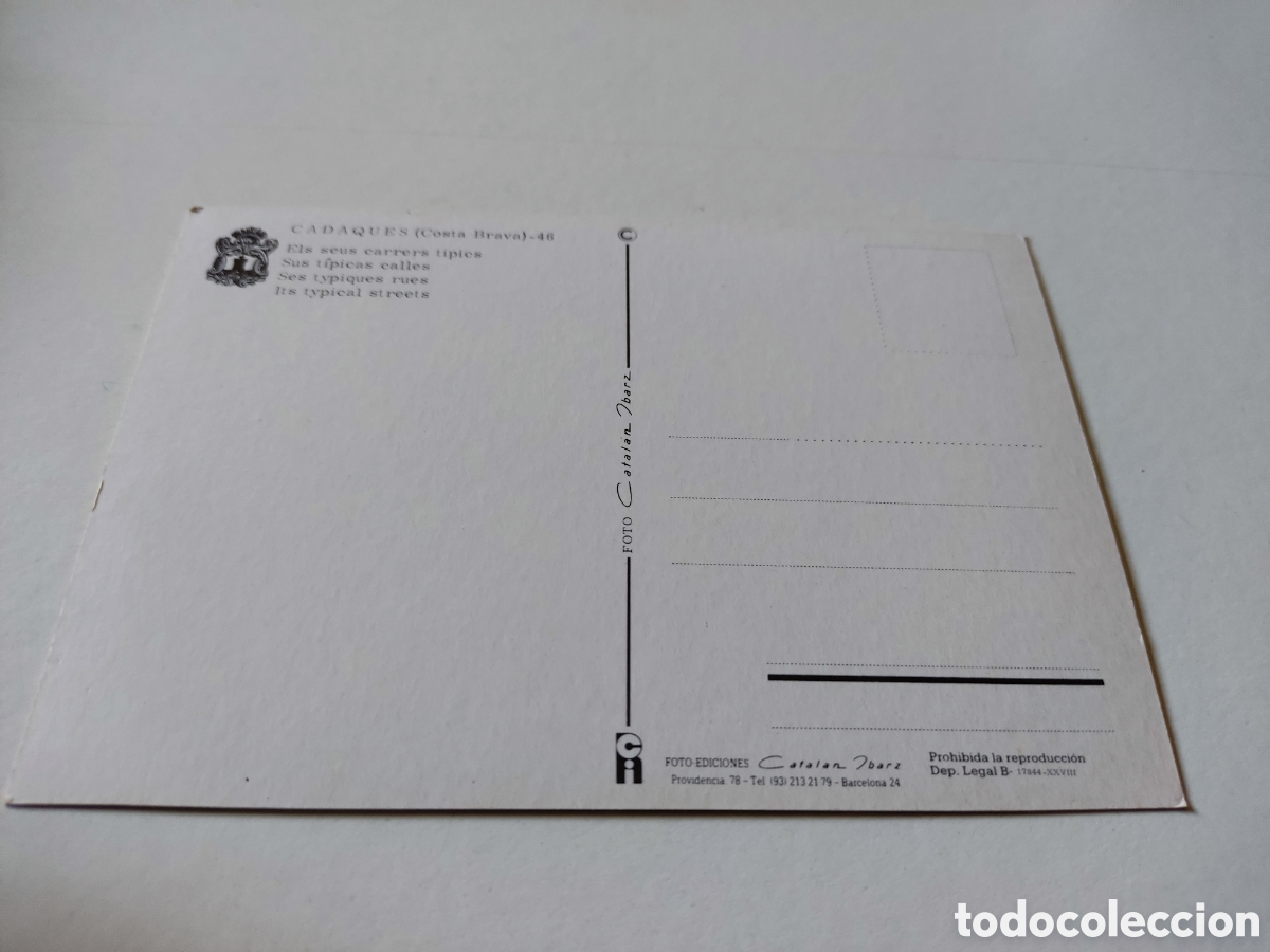 Postales: Postal Cadaqu&eacute;s - Foto 2