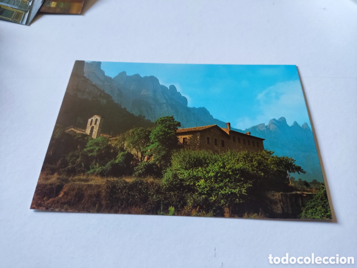 Postales: Postal Montserrat monasterio Santa Cecilia