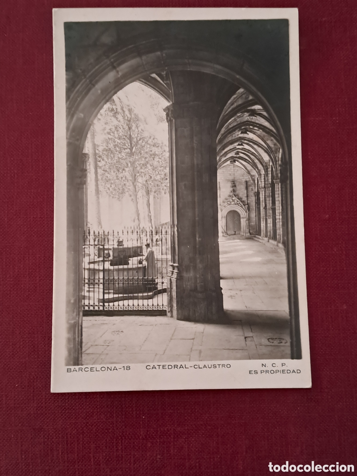Postales: Postal Barcelona-Catedral 1955