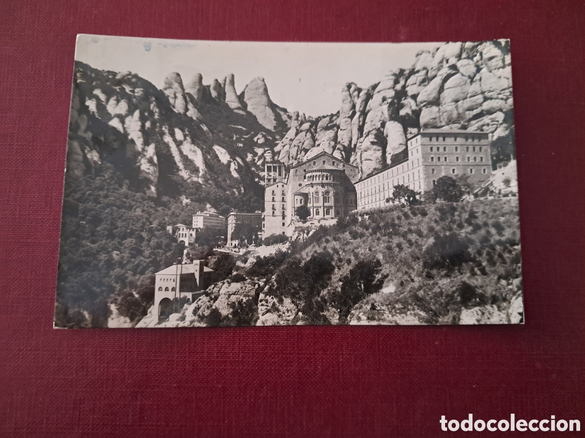 Postales: Postal Montserrat 1957