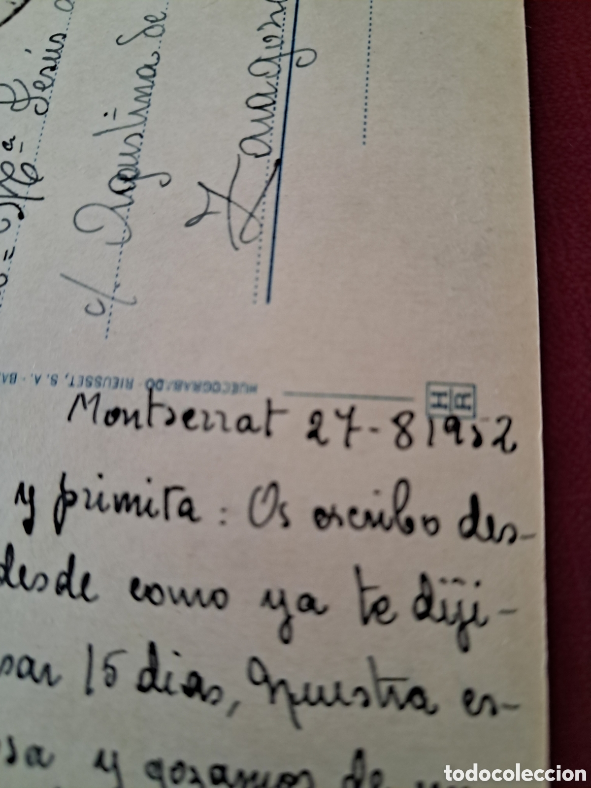 Postales: Postal Montserrat 1952 - Foto 6