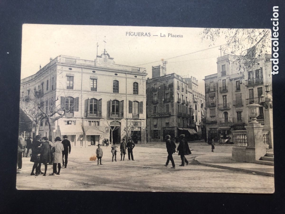 Postales: POSTAL FIGUERAS PLACETA EDITADA TRAYETER SIN CIRCULAR - Foto 1
