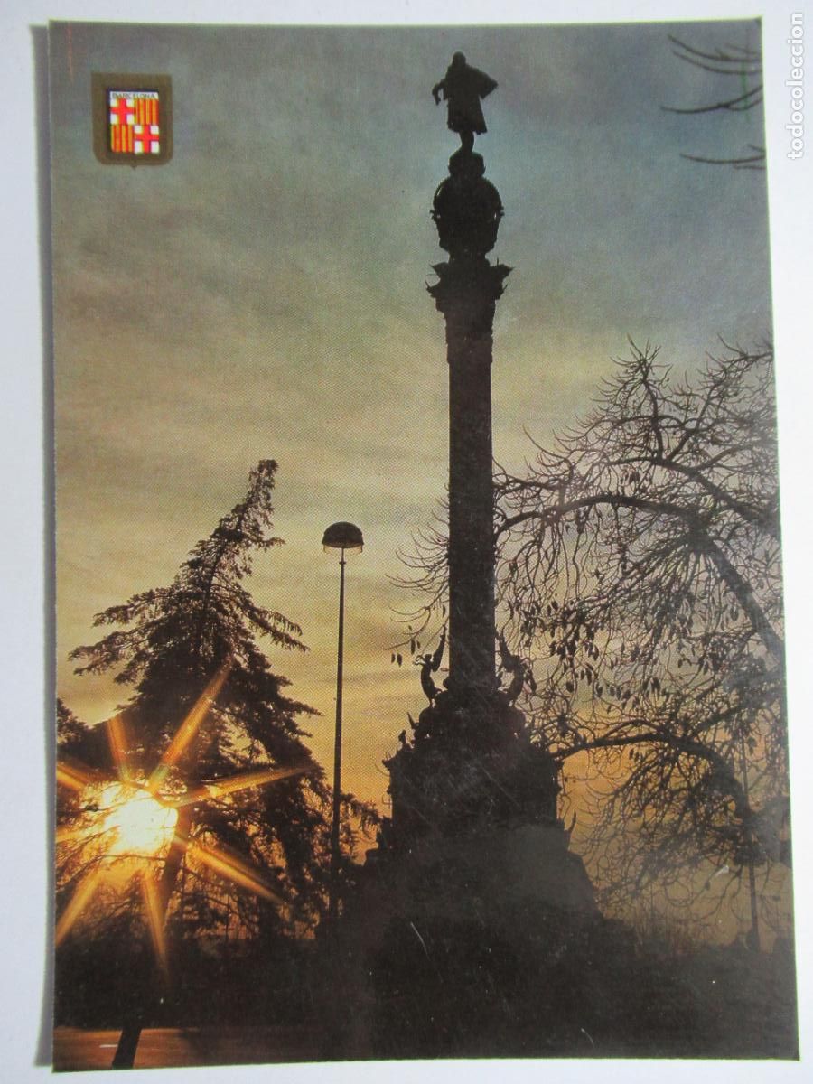 Postales: Barcelona - Monumento a Col&oacute;n - Foto 1