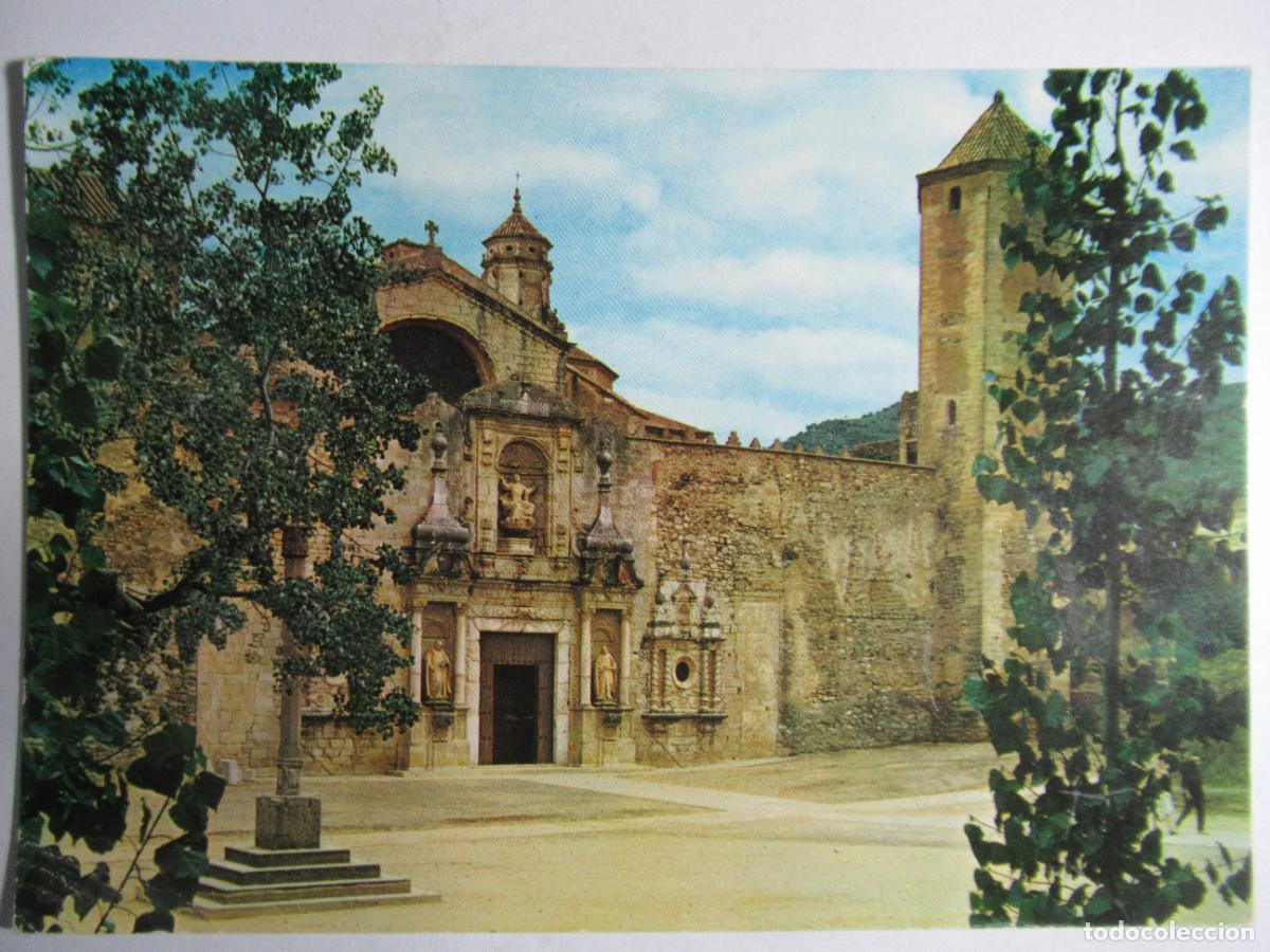 Postales: Monasterio de Poblet - Fachada de la Iglesia - Foto 1