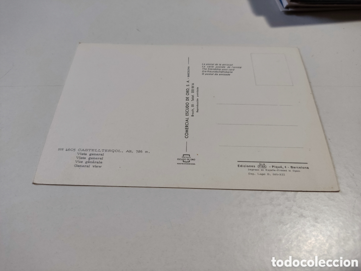 Postales: Postal Castelltersol - Foto 2