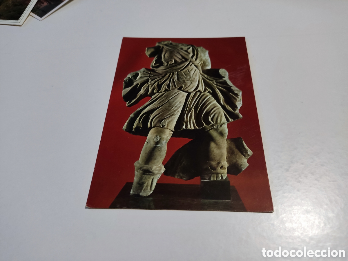 Postales: Postal estatua de la Diana, museo Barcelona