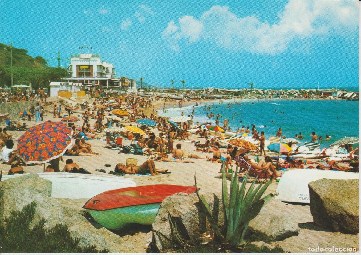 Postales: (1710) CALDETAS. BARCELONA . PLAYA - Foto 1
