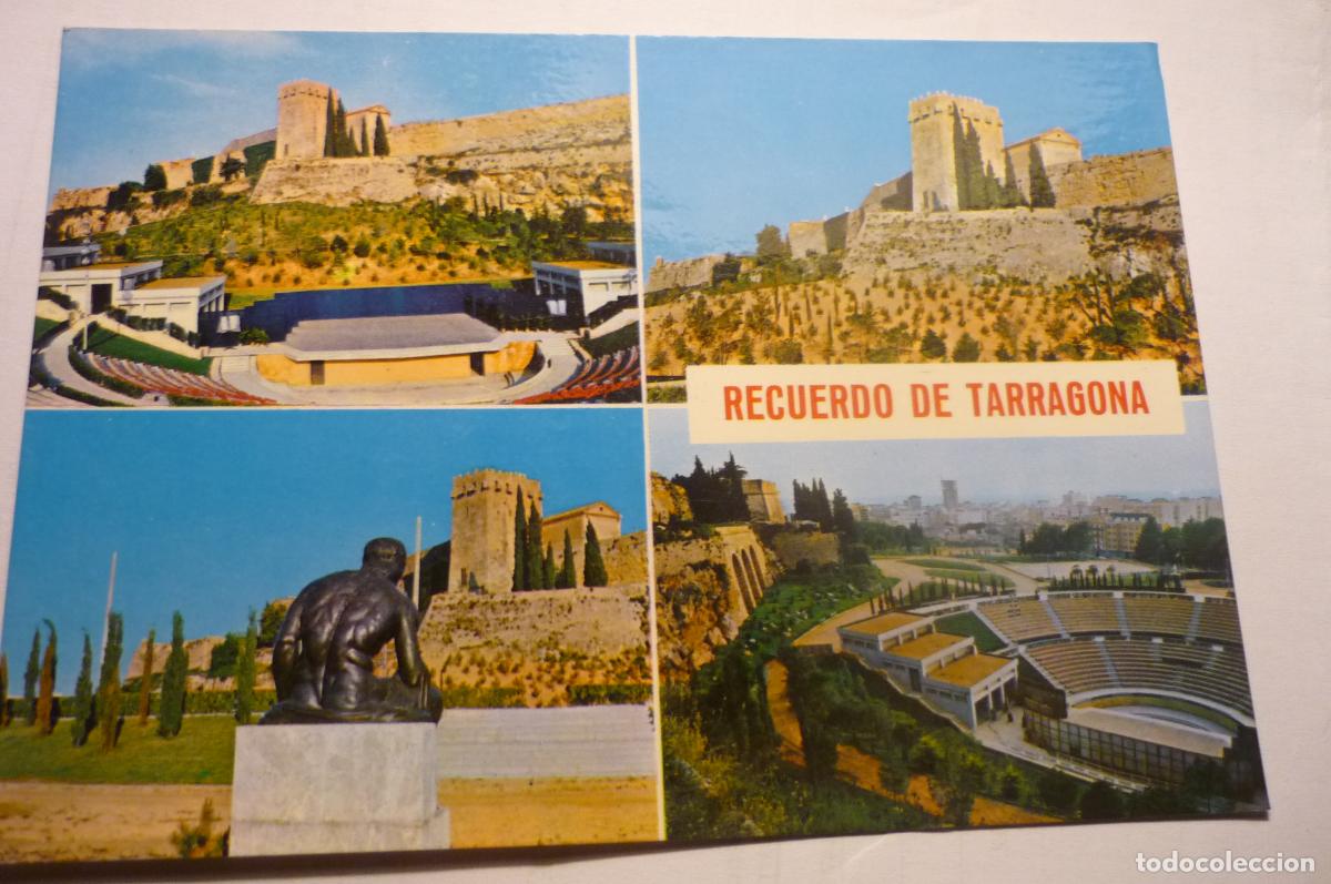 Postales: postal tarragona.-varias vistas muralla auditorium cm