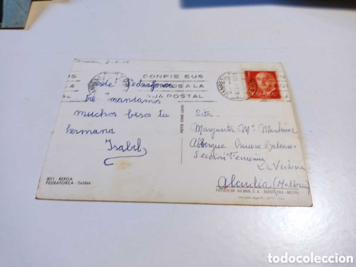 Postales: Postal Berga pedraforca - Foto 2