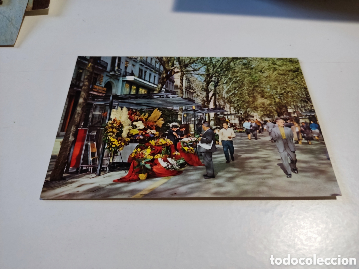 Postales: Postal Barcelona la Rambla - Foto 1