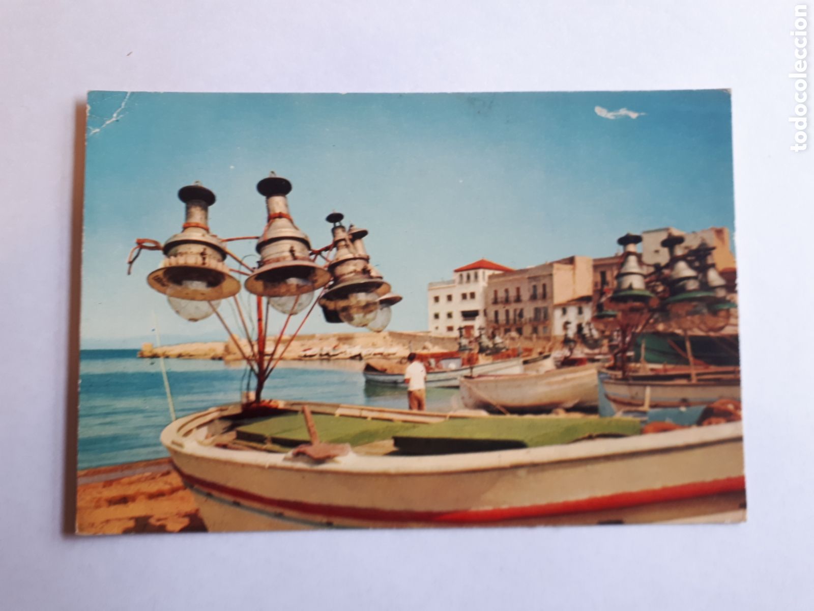 Postkarten: L'ESCALA. DETALLE DEL PORT, POSTAL DE 1967