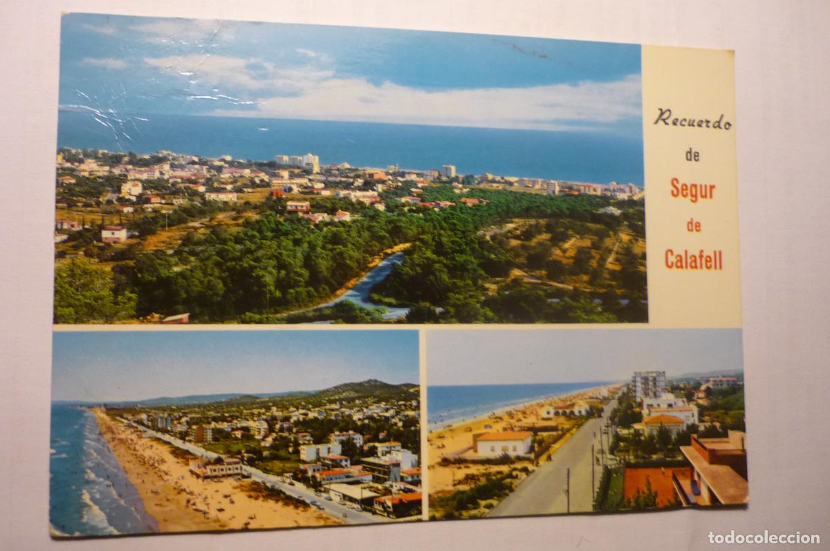 Postales: postal segur de calafell.-div.aspectos escrita cm