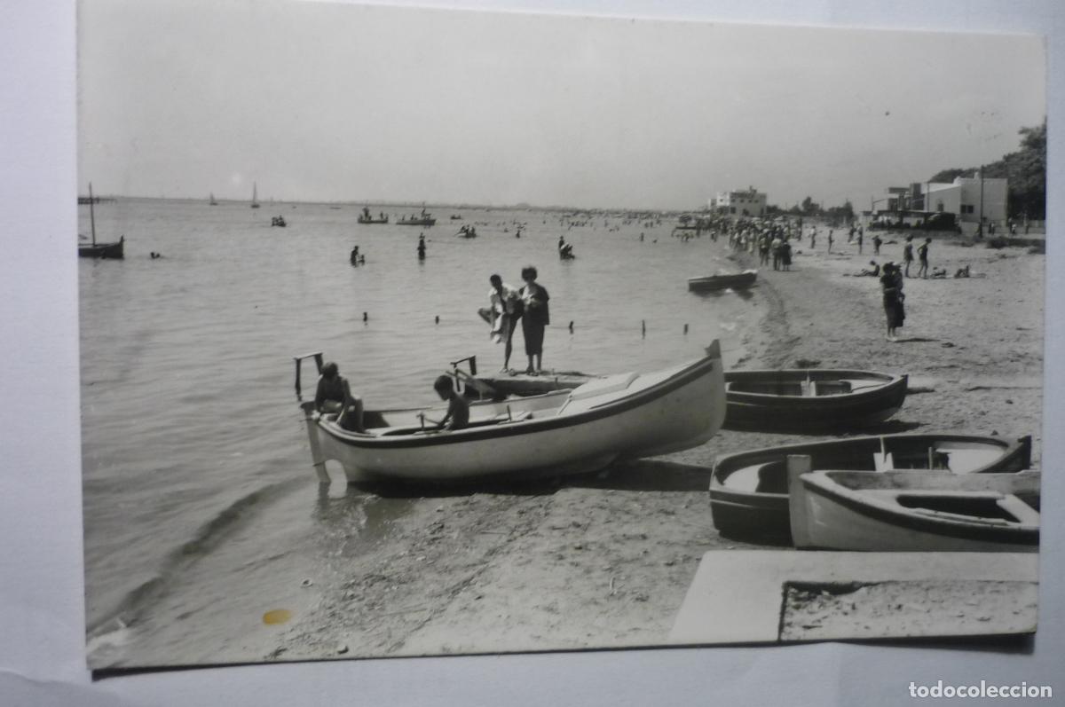 Postales: postal rosas playa circulada cm