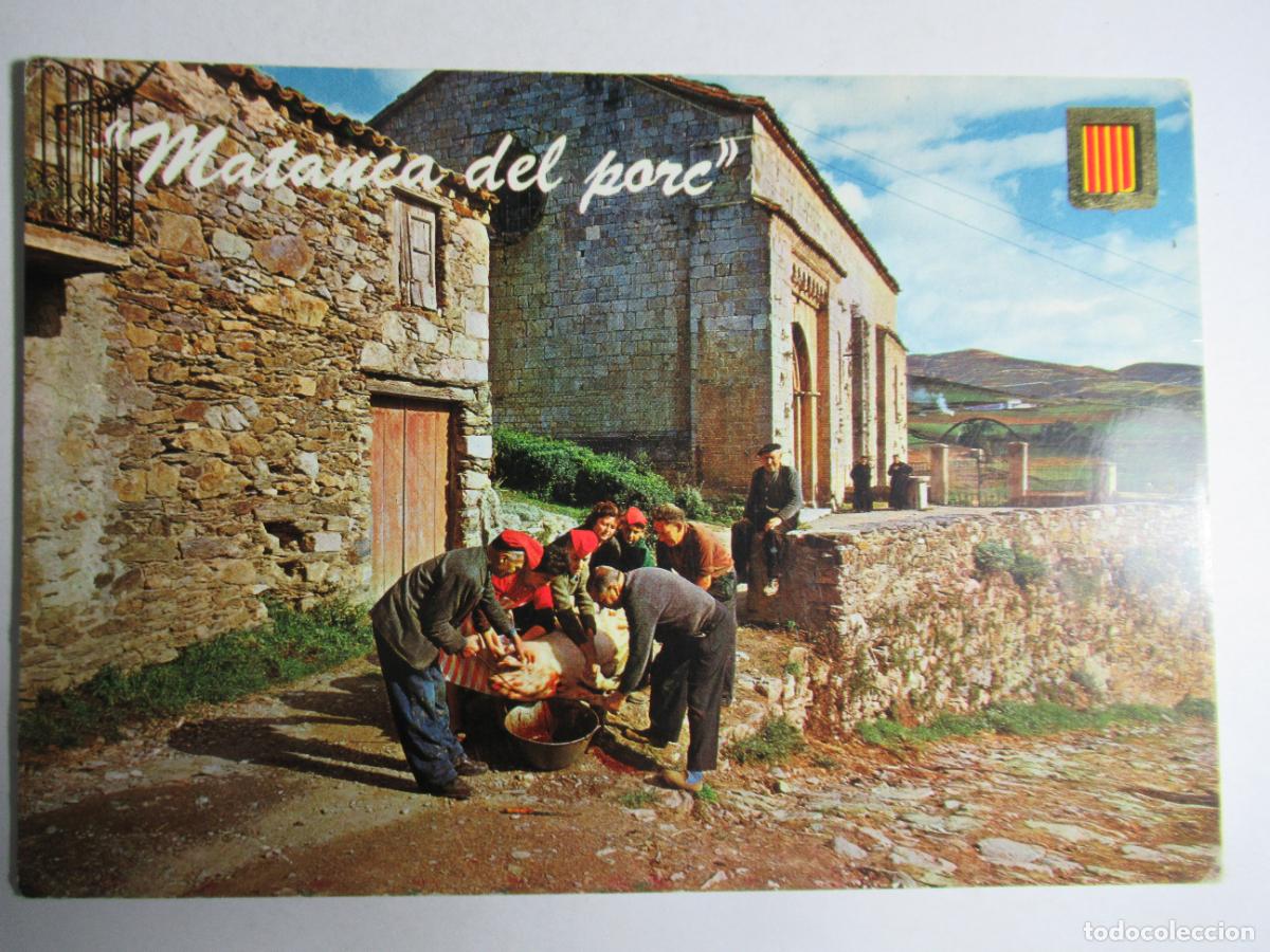 Postkarten: Catalunya T&iacute;pica - Matan&ccedil;a del Porc