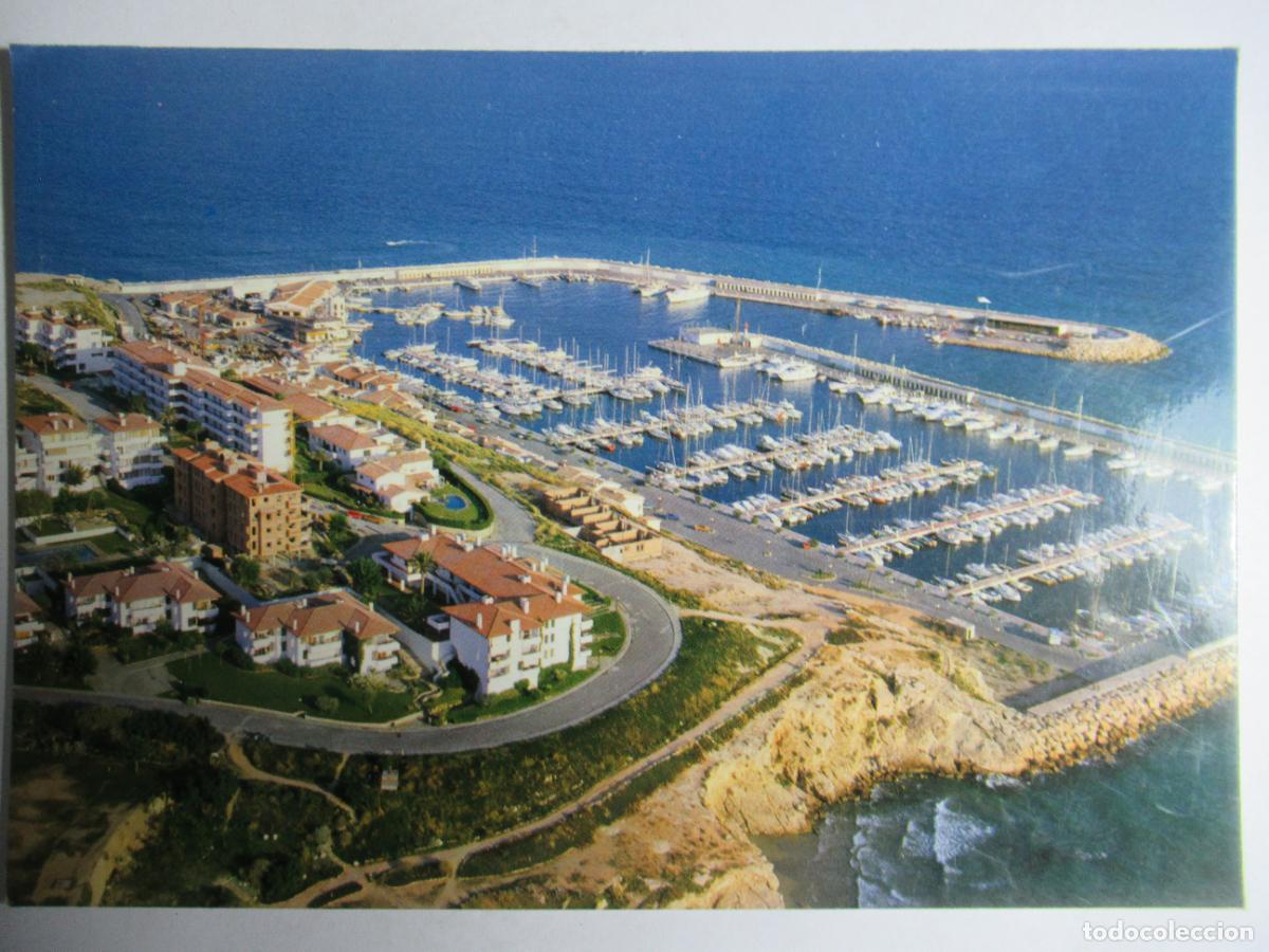 Postales: Costa Dorada - Vista general y Puerto deportivo