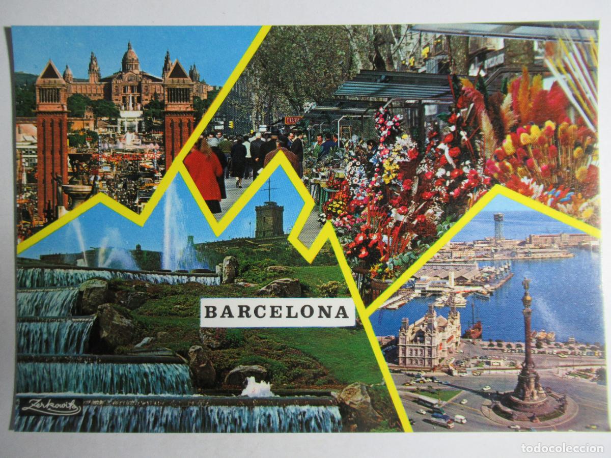 Postales: Barcelona - Foto 1