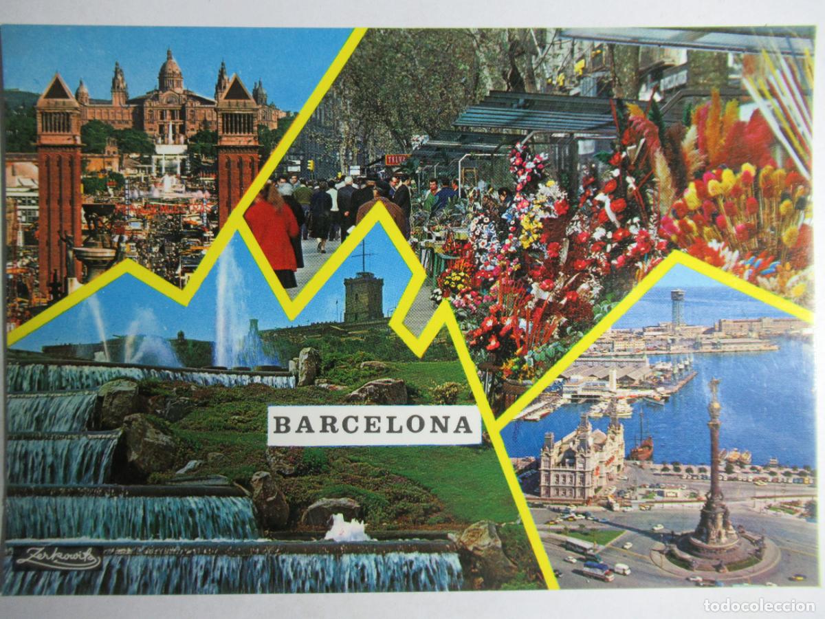 Postales: Barcelona - Foto 1
