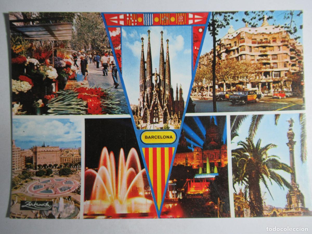 Postales: Barcelona - Foto 1