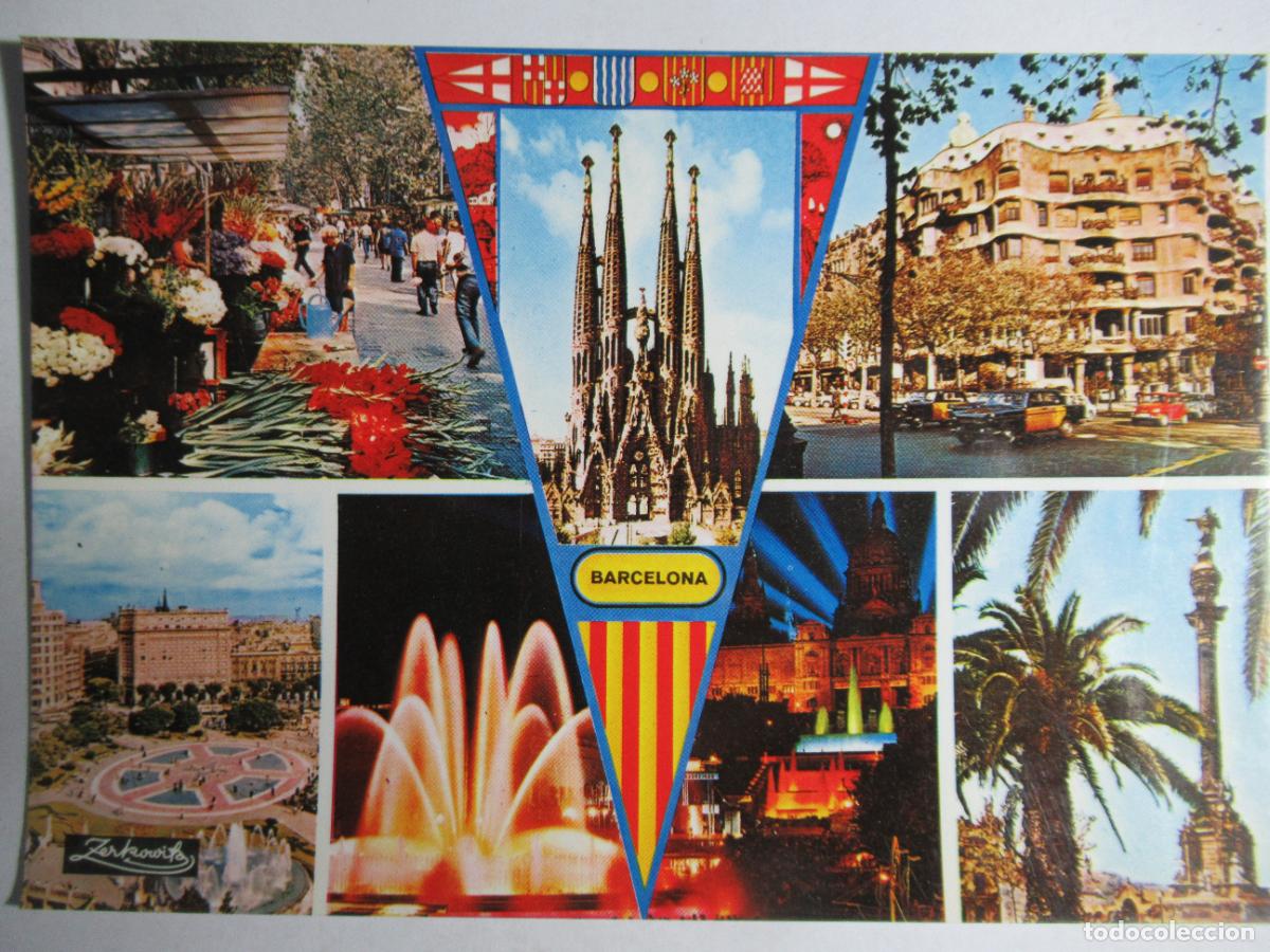 Postales: Barcelona - Foto 1