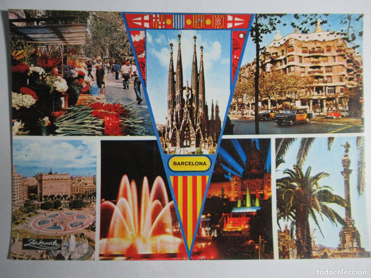 Postales: Barcelona - Foto 1