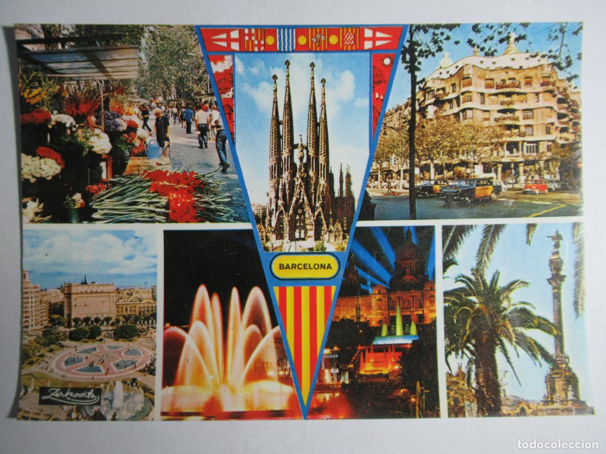 Postales: Barcelona - Foto 1
