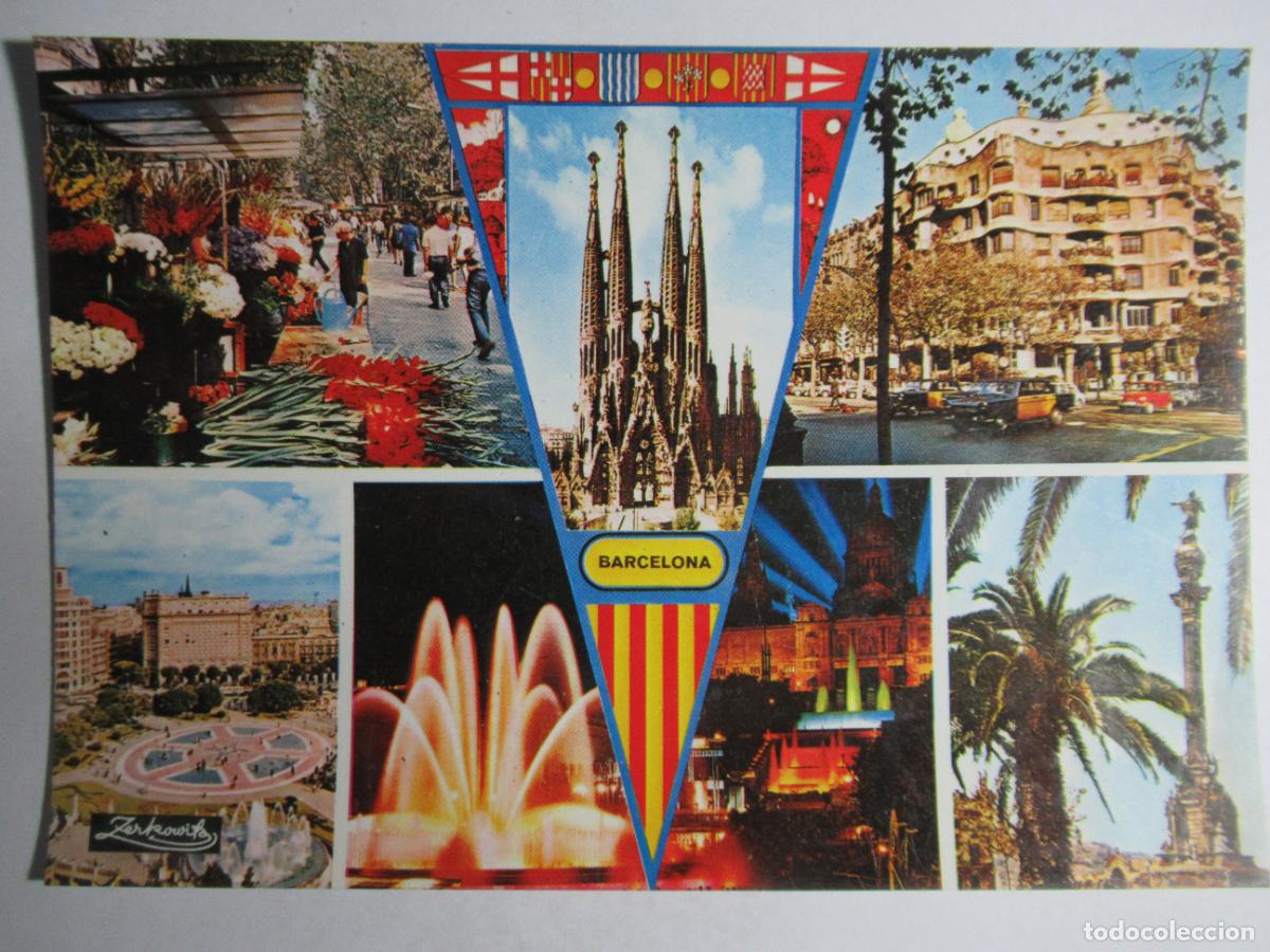 Postales: Barcelona - Foto 1